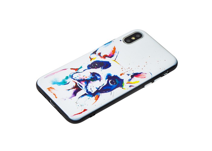 Чехол для iPhone X / Xs акварель 