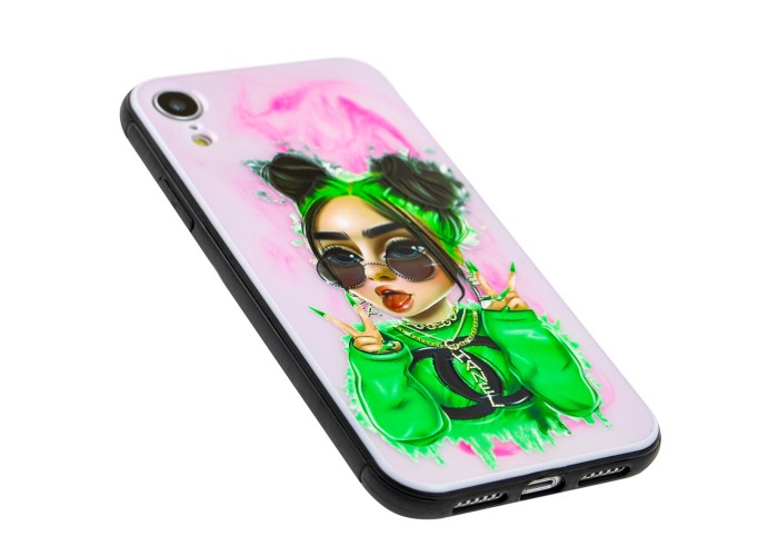 Чехол для iPhone Xr Girls UV fashion