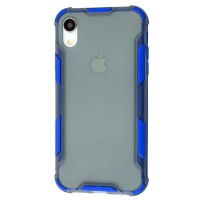Чехол для iPhone Xr LikGus Armor color синий