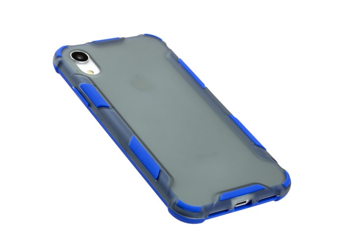 Чехол для iPhone Xr LikGus Armor color синий