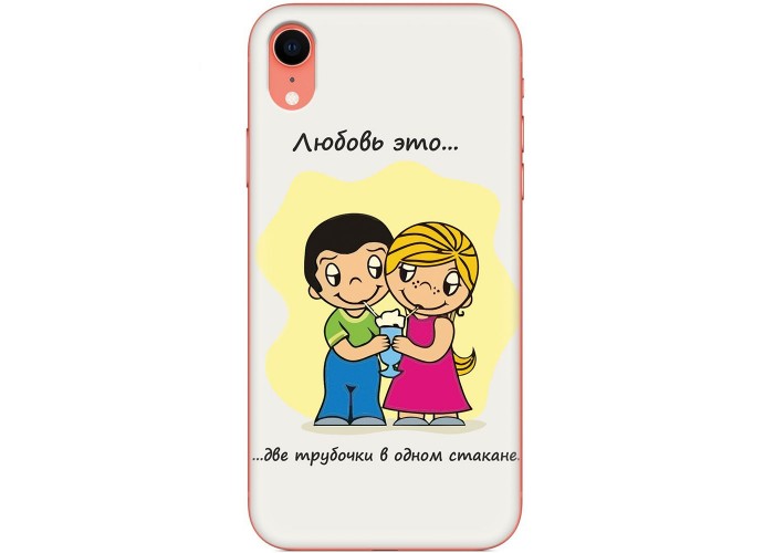 Чехол для iPhone Xr Mixcase для влюбленных 25