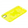 Чехол для iPhone Xr Neon print Teddy