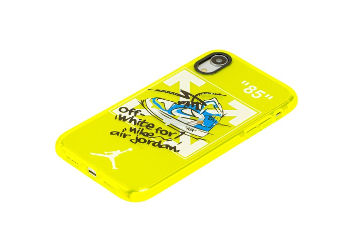 Чехол для iPhone Xr Neon print air sneakers