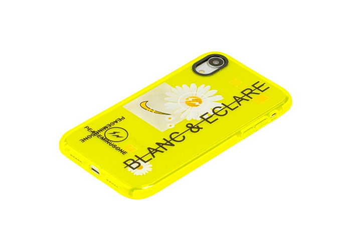 Чехол для iPhone Xr Neon print blanc