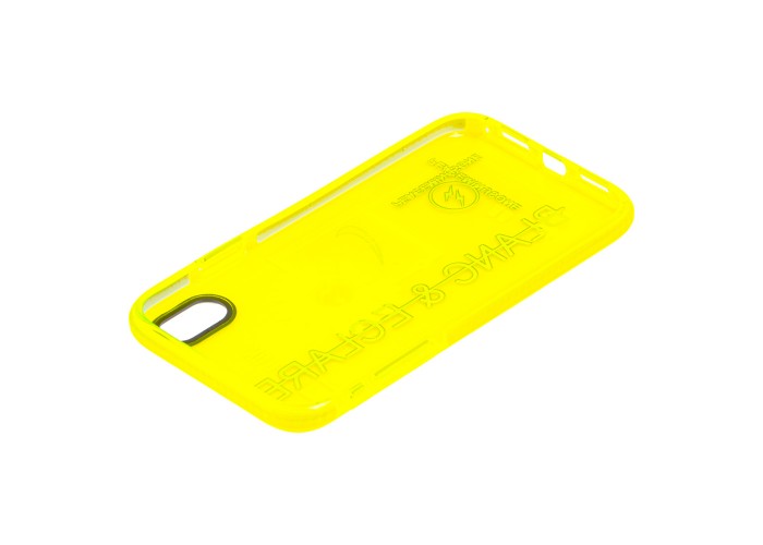 Чехол для iPhone Xr Neon print blanc