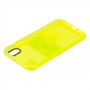 Чехол для iPhone Xr Neon print ромашка