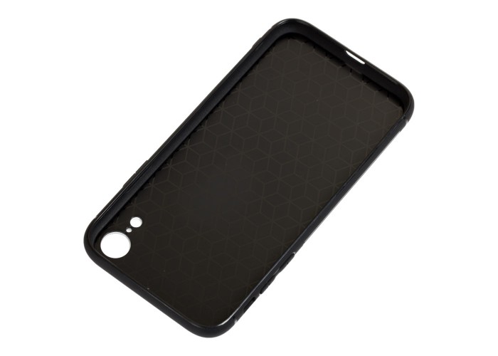 Чехол для iPhone Xr glass роза