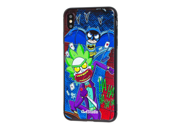 Чехол для iPhone Xs Max ArtStudio Boys Mood series Рик и Морти