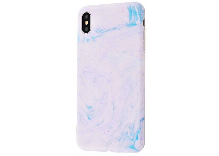 Чехол для iPhone Xs Max Light Mramor case 360 (04)