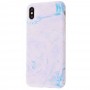 Чехол для iPhone Xs Max Light Mramor case 360 (04)