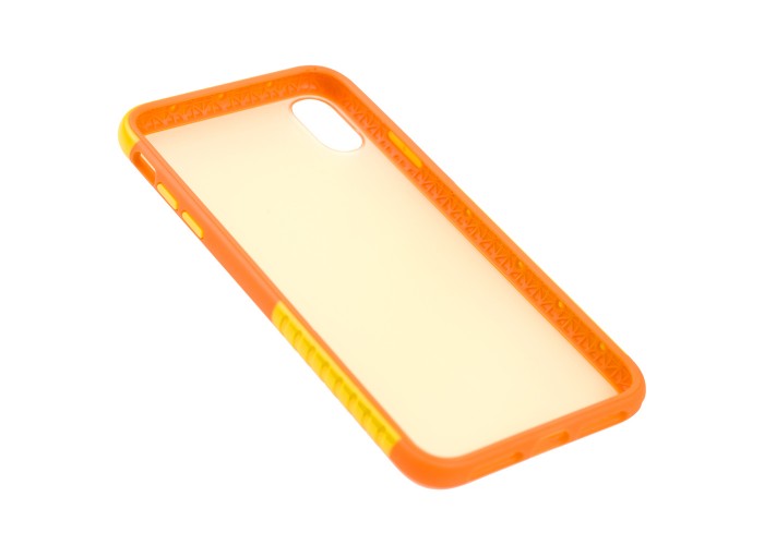 Чехол для iPhone Xs Max LikGus Mix Colour оранжевый