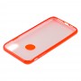 Чехол для iPhone Xs Max Shining Glitter красный