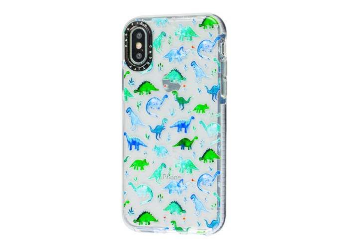 Чехол для iPhone Xs Max Tify динозавры