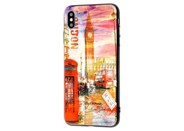 Чехол для iPhone Xs Max акварель 