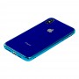 Чехол для iPhone Xs Max glass синий