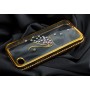 Чехолл для iPhone 5 Kingxbar силиконовый лебедь золотой