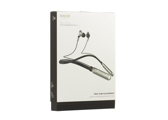 Гарнитура bluetooth Baseus Encok Neck E16 черный