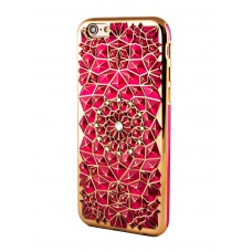 Накладка для iPhone 6 Gellin new розовый / золотой