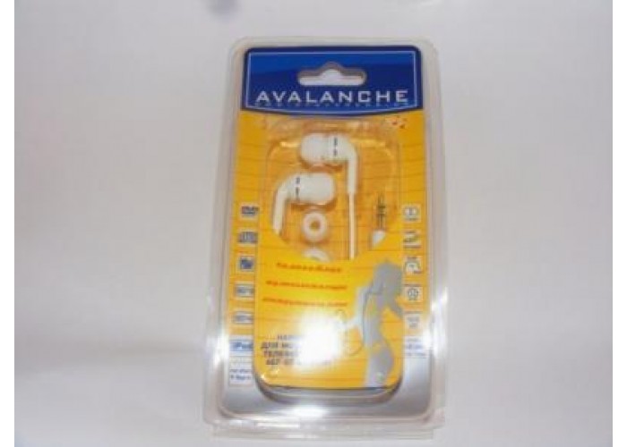 Наушники Avalanche MP3-241 white