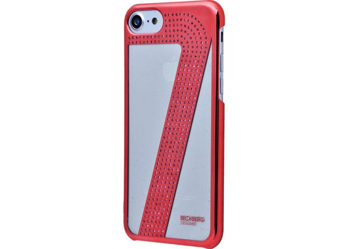 Чехол Beckberg Busi New для iPhone 7 / 8 со стразами розовый