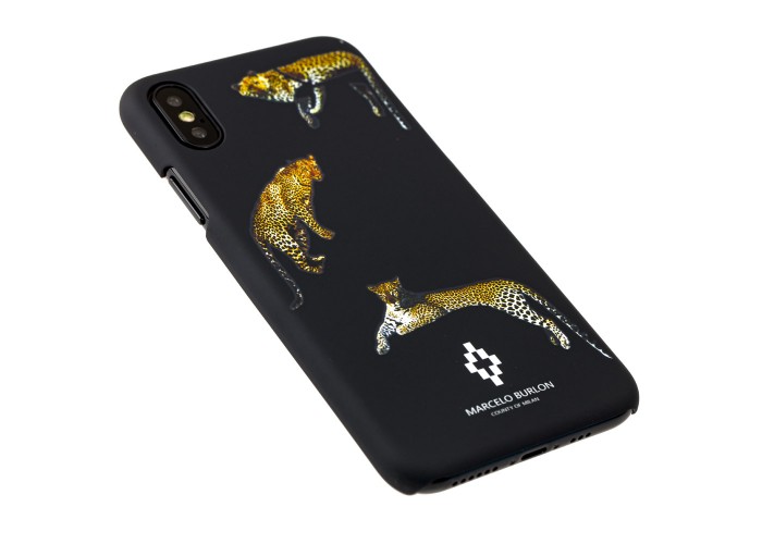 Чехол Marcelo для iPhone X / Xs Burton Soft Touch леопард