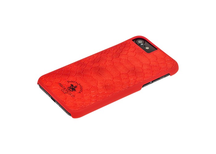 Чехол Polo для iPhone 7 / 8 Knight эко-кожа красный