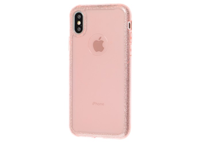 Чехол Usams для iPhone X / Xs Benzo розовый