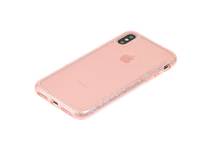 Чехол Usams для iPhone X / Xs Benzo розовый