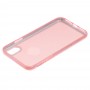 Чехол Usams для iPhone X / Xs Benzo розовый