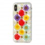 Чехол для iPhon X / Xs Flowers 3D 