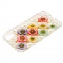 Чехол для iPhon X / Xs Flowers 3D 