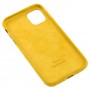 Чехол для iPhone 11 Alcantara 360 желтый
