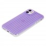 Чехол для iPhone 11 Gradient Laser сиреневый