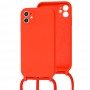 Чехол для iPhone 11 Lanyard without logo orange