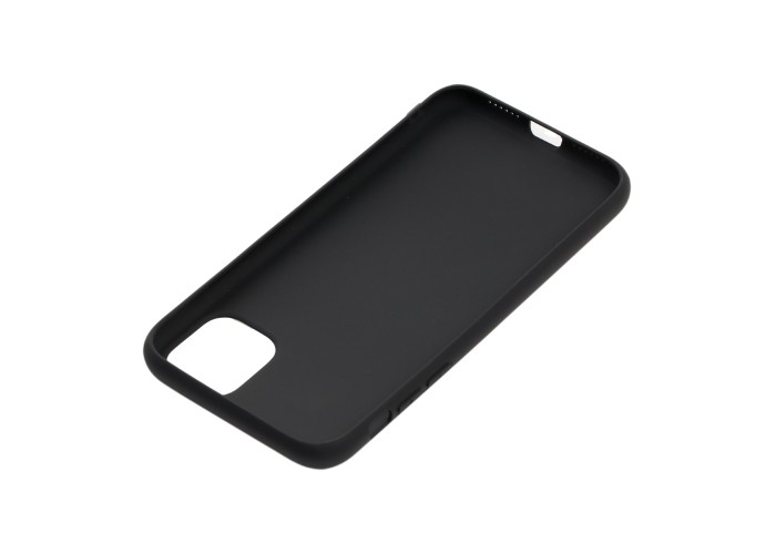 Чехол для iPhone 11 Leather cover черный