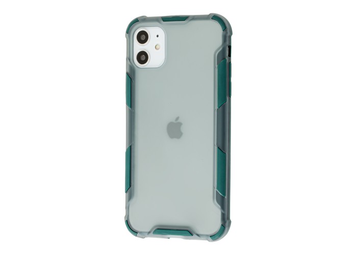 Чехол для iPhone 11 LikGus Armor color зеленый
