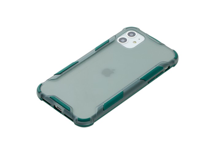 Чехол для iPhone 11 LikGus Armor color зеленый