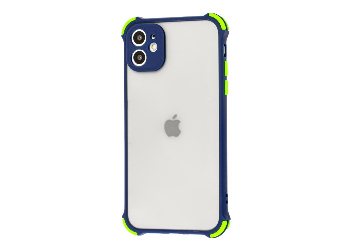 Чехол для iPhone 11 LikGus Totu corner protection синий