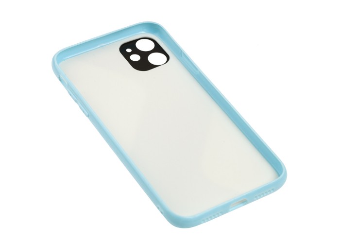 Чехол для iPhone 11 Shine mirror голубой