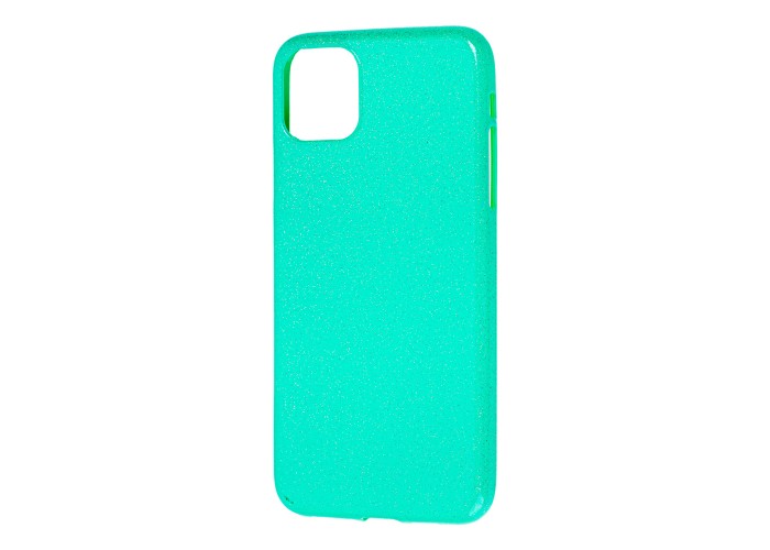Чехол для iPhone 11 Shiny dust бирюзовый