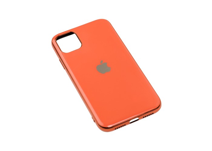Чехол для iPhone 11 Silicone case (TPU) коралловый