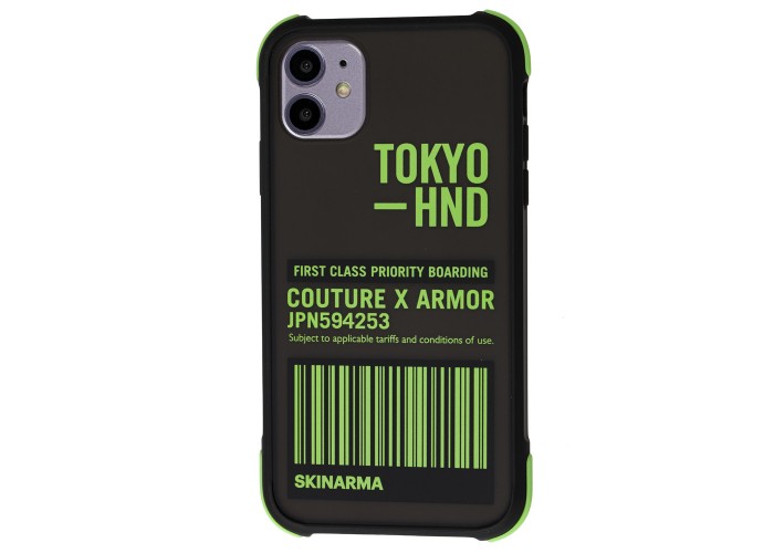 Чехол для iPhone 11 SkinArma Shirudo Anti-Shock зеленый