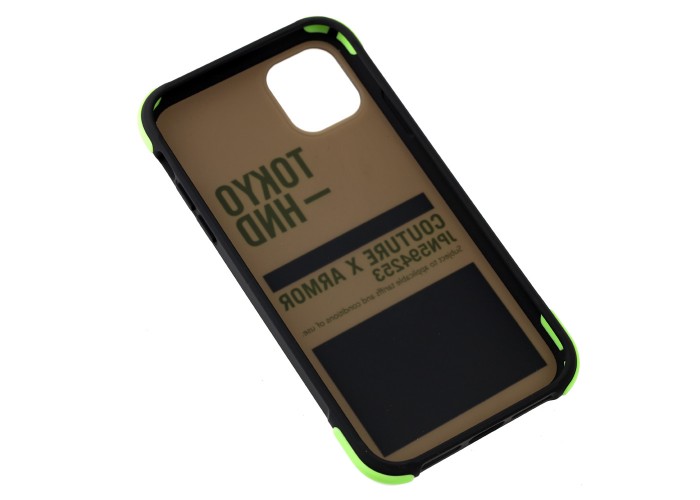 Чехол для iPhone 11 SkinArma Shirudo Anti-Shock зеленый