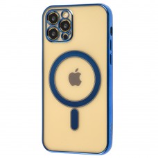 Чехол для iPhone 12 Pro MagSafe J-case синий