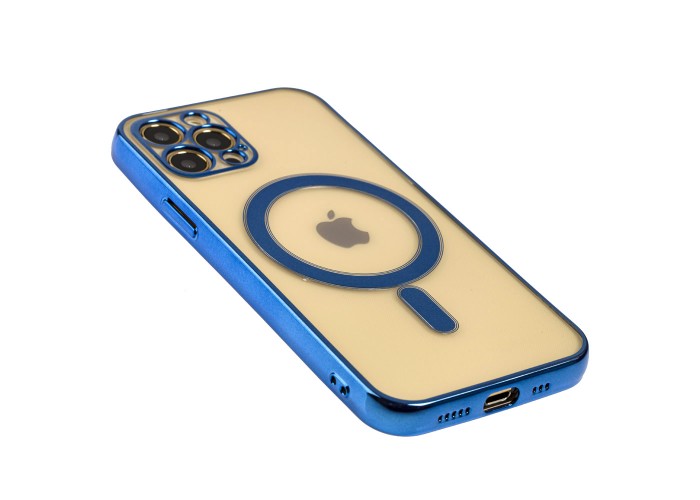 Чехол для iPhone 12 Pro MagSafe J-case синий