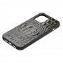 Чехол для iPhone 12 Pro Max Reptile Croco черный