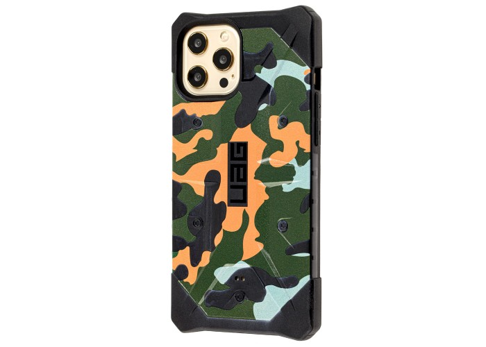 Чехол для iPhone 12 Pro Max UAG Pathfinder ударопрочный хаки оранжевый