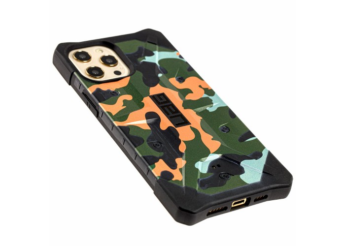 Чехол для iPhone 12 Pro Max UAG Pathfinder ударопрочный хаки оранжевый