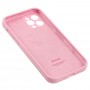 Чехол для iPhone 12 Pro Silicone Slim Full camera light pink