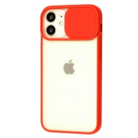 Чехол для iPhone 12 mini LikGus Camshield camera protect красный